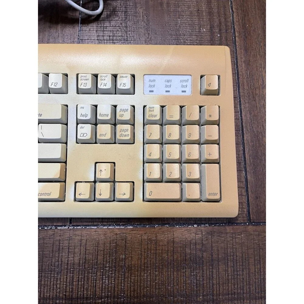 Retro Apple Keyboard M2980 ADB Mac Desktop Computer Accessory 90s